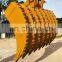 Construction spare pars Attachments Tilt Mn Q355 Q345b  Root Rake  for excavator