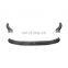 Carbon Fiber S4 Front Bumper Lip for Audi S4 B9 Type 8W A4 Sline Sport Sedan 2020 2021 2pcs/set