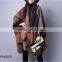 ladies oversize new style women Fashion checked colorful cape shawl