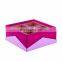 Large 2 Layer Rigid Chocolate Paper Packaging Gift Box Custom Biscuit Move Cardboard Box