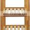 3-Tier Bamboo Shoe Rack Stackable Shoe Storage Organizer
