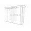 High Quality Acrylic Dining Tables Customized Available Clear Acrylic Table For Events