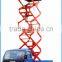 factory price truck mounted scissor design hydraulic raising lift platform