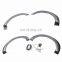 ABS Raptor Style Fender Flares Crusher Flares Wheel Arch Trims with Lights for F150 2015-2017 Pickup Accessories