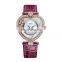 AILANG 8810L Elegant Stone Rose Gold Lady Quartz Watches Analog Wristwatch for Women Heart Dial Womens Watch