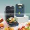 Kitchen multi-function bread and waffle machine three-in-one sandwich double heating breakfast machine
