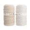 Best Selling Durable Using Wholesale Cotton Cord Colorful Wire Macrame Polyester / Cotton,polyester / Cotton Waxed 3mm 100m/roll