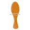 Private label Eco-Friendly wooden baby hair brush soft boar bristle comb