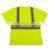 Polyester hi vis workwear shirt with customize logo Fluorescent colors yellow best selling high visible shirts