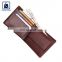 Cotton Lining Material Fashion Style Elegant Design Genuine Leather Wallet for Men