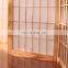 Decorative room bamboo bath shower folding partition door privacy screen dividers doors wall panels wood decoration