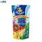 Wholesales biodegradable  kraft paper  zipper stand up  snack zip lock packing food bag with clear window