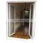 Interior Powder Coat Aluminum Frame Sound Proof Frosted Glass White Door Swing Customization Contemporary Aluminum Alloy CN;SHN