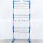 Foldable stainless steel coats towels shirts garment clothes rack drying travel laundry room drying rack