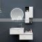 40 inch Modern Luxury all Stone Bathroom Vanity Cabinet Set combo Smart LED Mirror Side cabinet