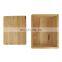 Wood Storage Box with Lid Natural Wood Box Case Container for Christmas Wedding Party Gift Jewelry Box