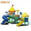 Hot Popular Commercial Used Plastic Slide Kids Outdoor Playground Equipment Slide For Sale