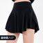 Quick drying built-in pocket with ruffle edge, outdoor badminton and tennis skirt, anti glare fake, two high waisted yoga skirts and pants