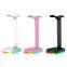 RGB Headset Holder with phone charging  gaming Headphone Desk Stand Portable Universal Gaming Headphone Display Stand