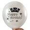 Hotselling 2.8g Thick 12inch logo Printing Merry Christmas Happy Birthday Party Decoration Balloon in Bulk
