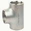 Stainless Steel Sanitary Welded Reducing Long 12inch Sch40 Straight Pipe Fittings Equal Cutback Tee