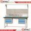 heavy duty workbench workshop used with perforated panel