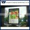 Two-sided window display interchangeable graphic aluminum frame light box sign