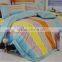 Pure cotton grid style 4pcs bedding set of king size