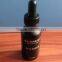 30ml Frosting Black Essential Oil Glass Bottle with Dropper