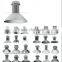 latest product energy save industrial aluminum high bay light housing