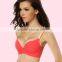 2015 new hot style Contrast Color bra set push up bra