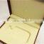 High quality factory PU leather packaging box perfume box