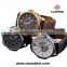 new arrival leather strap men quartz watch cheap mens watches for promotion big face watches men leather band