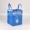 PP woven fabric with lamination shopping bag ,PP woven material handle ,with CMYK printing