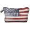 Factory direct sale wholesale printed polyester flag promotional cosmetic bag