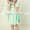 High-grade girls fashion cotton long sleeve dress with lovely pocket