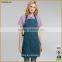 Promotional cooking cotton apron cutomized logo kitchen apron wholesale