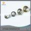 Metal garment buttons for decoration