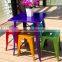 outdoor useful iron square table