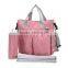 4 Carry Way 3pcs. Set Polyester Baby Stroller Organizer Diaper Bag