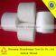 T20s/2 china 100% Yizheng Spun polyester T20s/2 raw white high stretch polyester yarn yarn