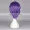 Hot sales Japanese Anime Game Short Purple Wig High Quality Thick Kasen Kanesada Wigs Cosplay Touken Ran0bu Online Sword