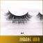 Private label handmade 100% real 3D siberian thick double mink fur strip false eyelashes extensions