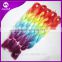 24" 100g Ombre Rainbow Color Jumbo Braiding Synthetic Hair Extensions For Dreadlocks Crochet braids