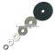 China supplier nickel plated metal compression rivet washer cap