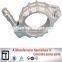DF Forging Concrete Pipe Clamp ZX125 Bolt Pipe Clamp for Putzmeister Concrete Pumps