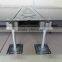 Cable tank OA bare finished steel raised floor