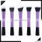 5pcs new style make up brushes with long metal handle