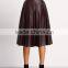 Guangzhou Wholesale Women Custom PU SKIRT