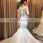 New arrival product wholesale Beautiful Fashion korean cotton linen dress appliques bridal flower